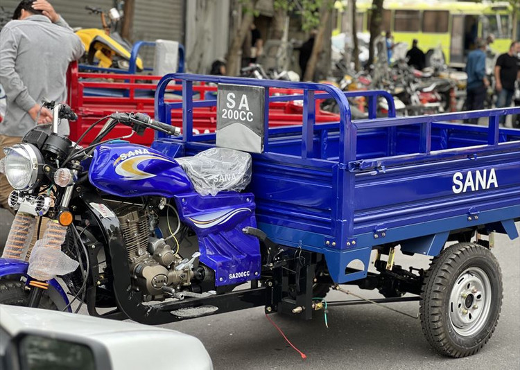 موتور سه چرخ باری سنا