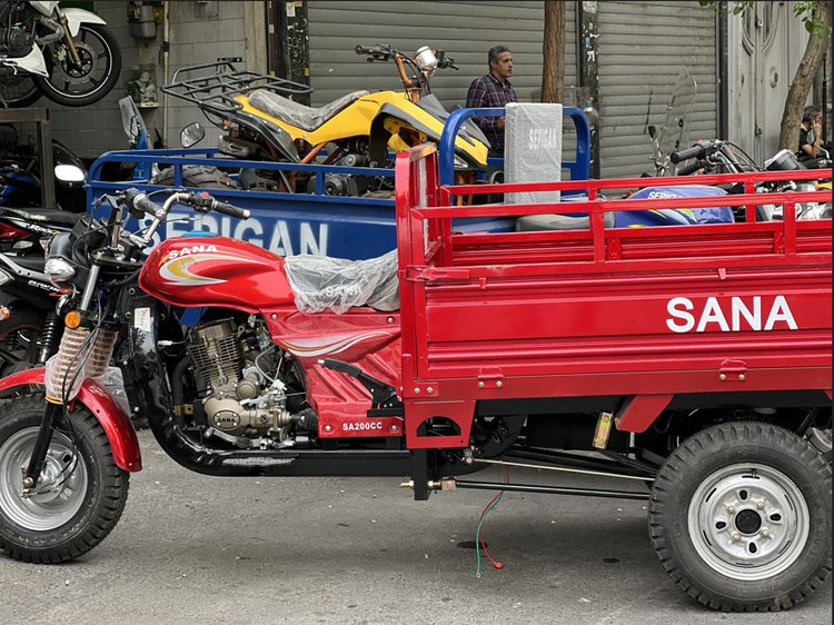 موتور سه چرخ باری سنا